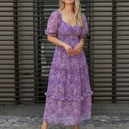 jomo fomo Women Floral A-line Dress-picture-52