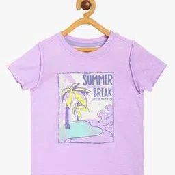 mini klub Boys Graphic Print Regular Fit Round-Neck T-Shirt-picture-53