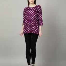 dhuni by avaasa Women Floral Print Keyhole-Neck Straight Kurti-picture-48