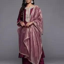 Women Regular Fit Straight Kurta Set-image-43
