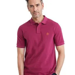 rare rabbit Men Cotton Regular Fit Polo T-shirt-picture-12
