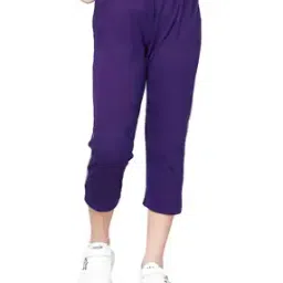 pixie n prince Girls Slim Fit Capris with Elasticated Waist-picture-10