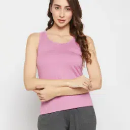 clovia Cotton Round-Neck Camisole-picture-44