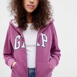 gap Logo Print Zip-Front Hoodie-picture-30