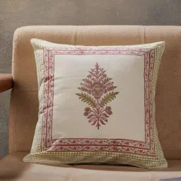 fabindia Cotton Slip On Cushion Cover  image 1