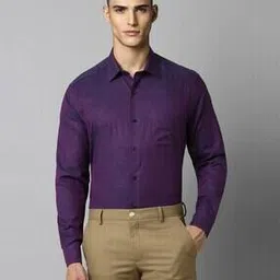 louis philippe Men Floral Patterned Regular Fit Shirt with Patch Pocket-picture-52