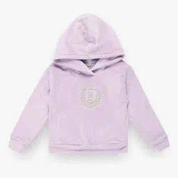 u.s. polo assn. Girls Logo Embroidered Regular Fit Hooded Sweatshirt-picture-11