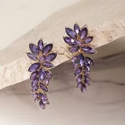 youbella Stone-Studded Drop Earrings-picture-12