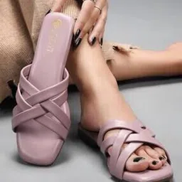 jodyhub Women Slip-on Sandals with Faux Leather Upper-picture-32