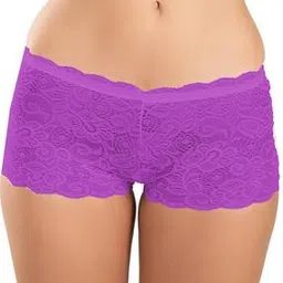 styfun Women Lace Mid-Rise Boyshorts-picture-42