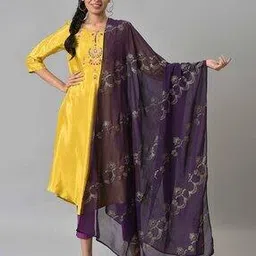 Women Embellished Georgette Dupatta-picture-10