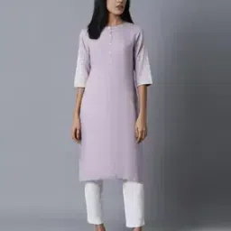 Women Polka-Dot Print Straight Kurta-picture-10