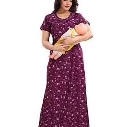nightspree Micro Print Nightgown-picture-12
