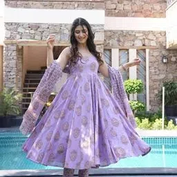 wedani Women Floral Anarkali Kurta Set-picture-52