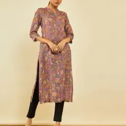 soch Women Floral Print Straight Kurta-picture-53
