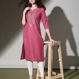 nyrika Women Embroidered Straight Kurta-picture-38