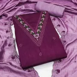 nyrika Women Floral Unstitched Dress Material-picture-17