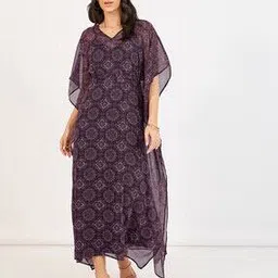styli Women Paisley A-line Dress-picture-51