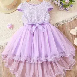 pixie n prince Girls Embroidered Fit & Flare Dress-picture-33