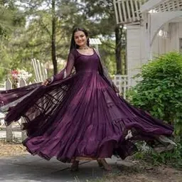 wedani Women Embroidered Anarkali Kurta Suit Set-picture-34