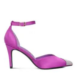 london rag Women Embellished Almond-Toe Stilettos-picture-6