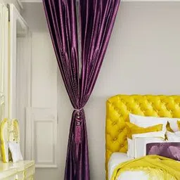 finesse decor Pack of 2 Long Door Curtains-picture-48