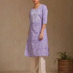 soch Women Floral Print Straight Kurta-picture-23