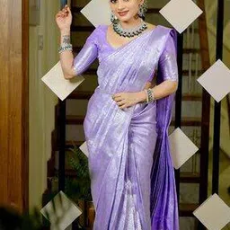 satrani Women Silk Blend Saree-picture-48
