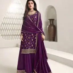 seerat Women Embroidered Straight Kurta Suit Set-picture-31