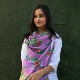 buta buti Women Graphic Print Cotton Scarf-picture-14