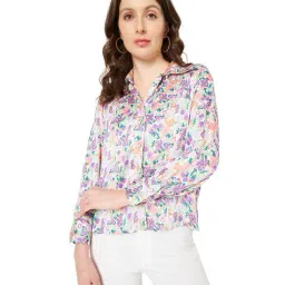 madame Women Relaxed Fit Floral Print Shirt image 1