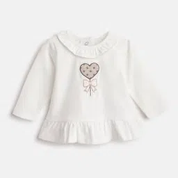 chicco Girls Embroidered Regular Fit T-Shirt-picture-36