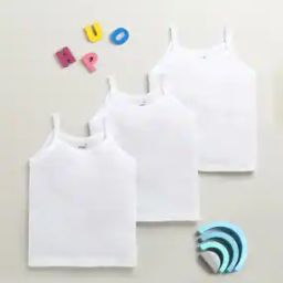 bumzee Girls Pack of 3 Cotton Slips-picture-16