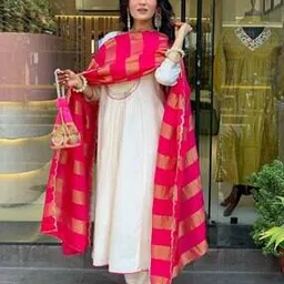 nyrika Women Embroidered Straight Kurta Suit Set -picture-52