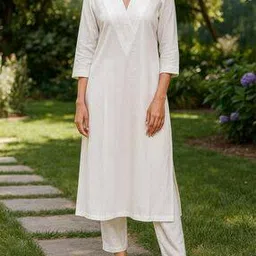bitterlime Women Cotton Kurta Set-picture-27