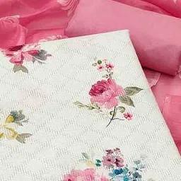 nyrika Women Floral Print 3-Piece Dress Material-picture-29