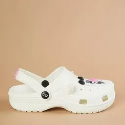 fame forever by lifestyle Girls Round-Toe Slip-On Clogs with Applique-picture-12