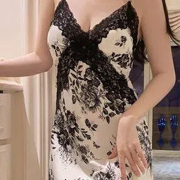 lulu & sky Women Floral Print V-Neck Babydoll-picture-34