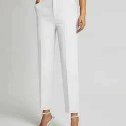 visit wear Women Relaxed Fit Flat-Front Pants-picture-35