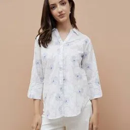 colour me Women Floral Print Regular Fit Shirt-picture-38
