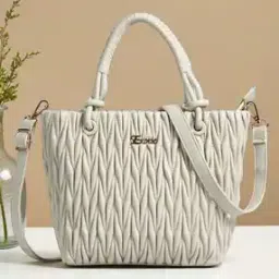 exotic Women Quilted Tote Bag with Detachable Strap-picture-32