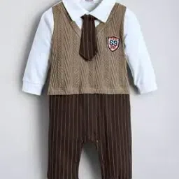 hopscotch Colourblock Spread-Collar Bodysuit-picture-41