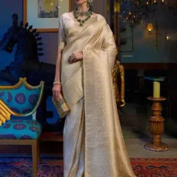 indie picks Traditional Soft Silk Saree image 1