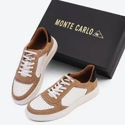 monte carlo Men Colourblock Lace-Up Casual Shoes-picture-37