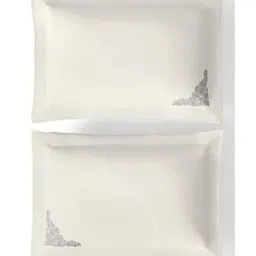 sansaar 200 TC Embroidered King-Size Bedsheet with Pillow Covers-picture-10