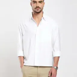 vastrado Men Boxy Fit Cotton Shirt-picture-21