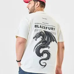 snitch Men Graphic Print Plus Size Lounge Crew-Neck T-Shirt-picture-25