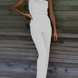 Women One-Shoulder Jumpsuit-image-27