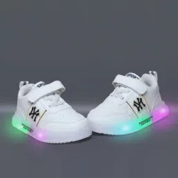 new steps Boys Round-Toe Lace-Up Shoes image 1