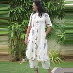 acai Women Self-design A-line Kurta Set-picture-34